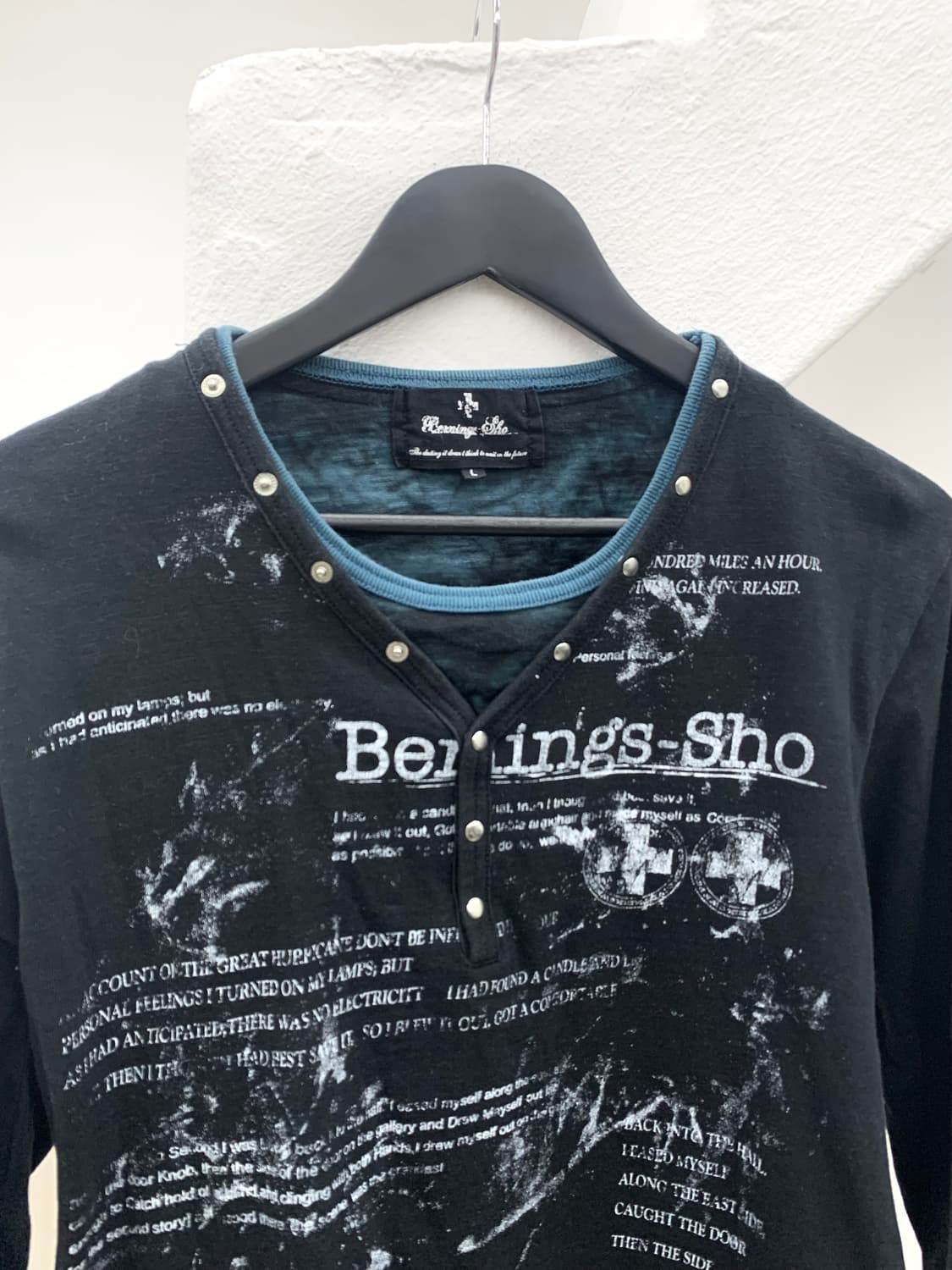 Bernings sho punk lettering long sleeve  상품이미지4