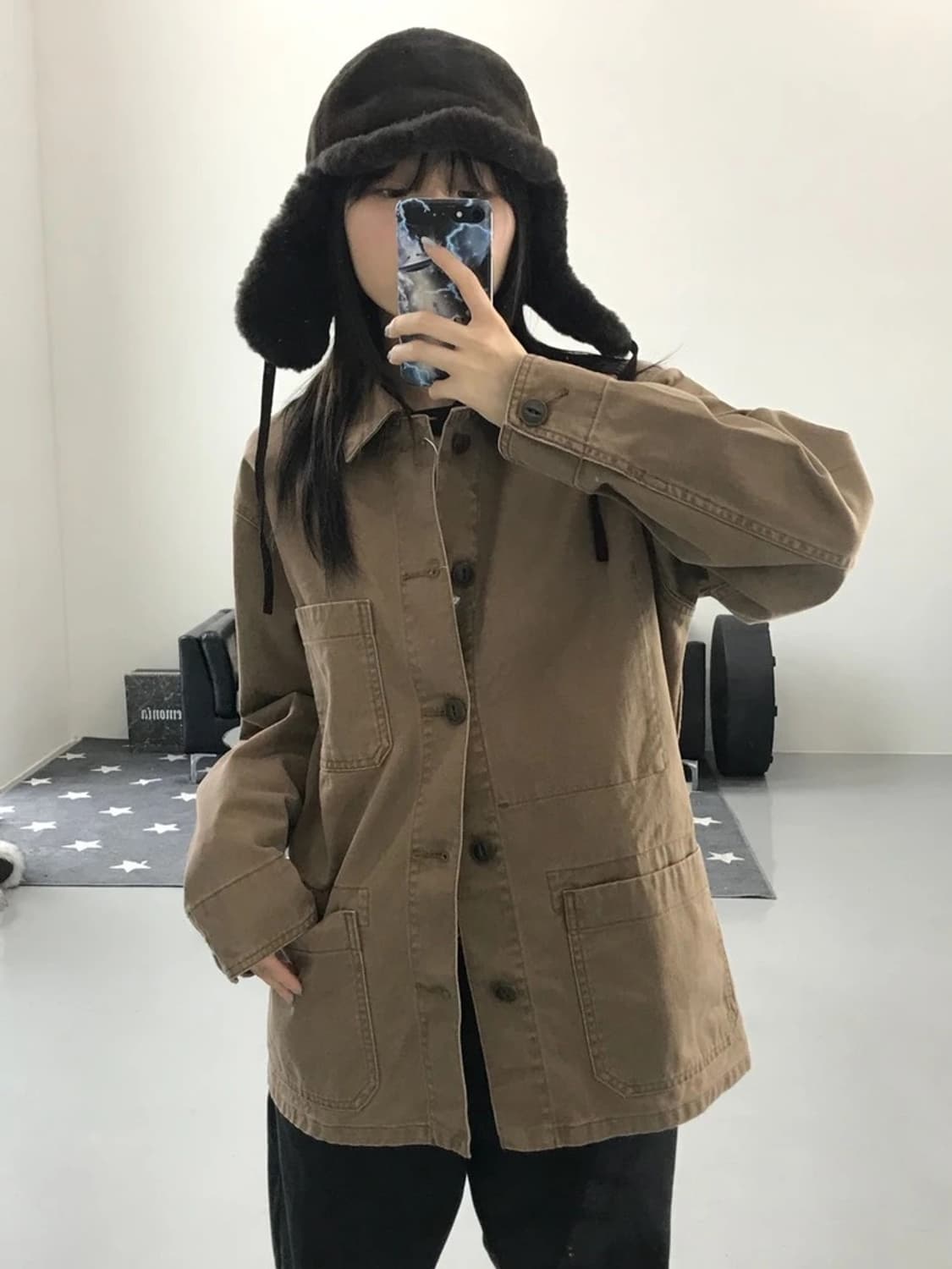 유니클로 베이지 자켓 상품이미지2
