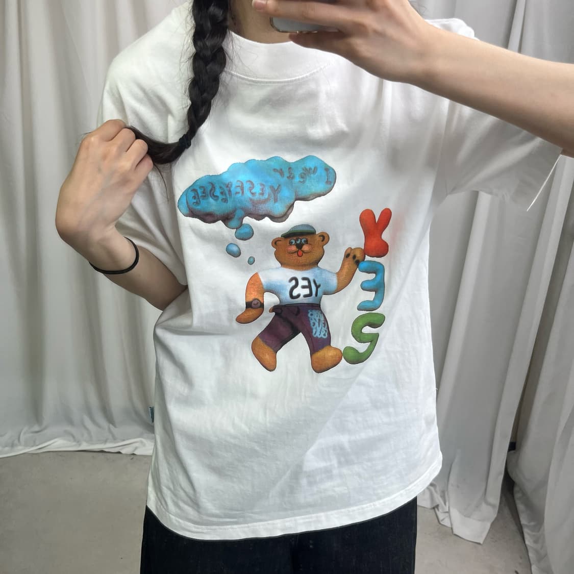 YESEYESEE printing T-shirts 상품이미지3