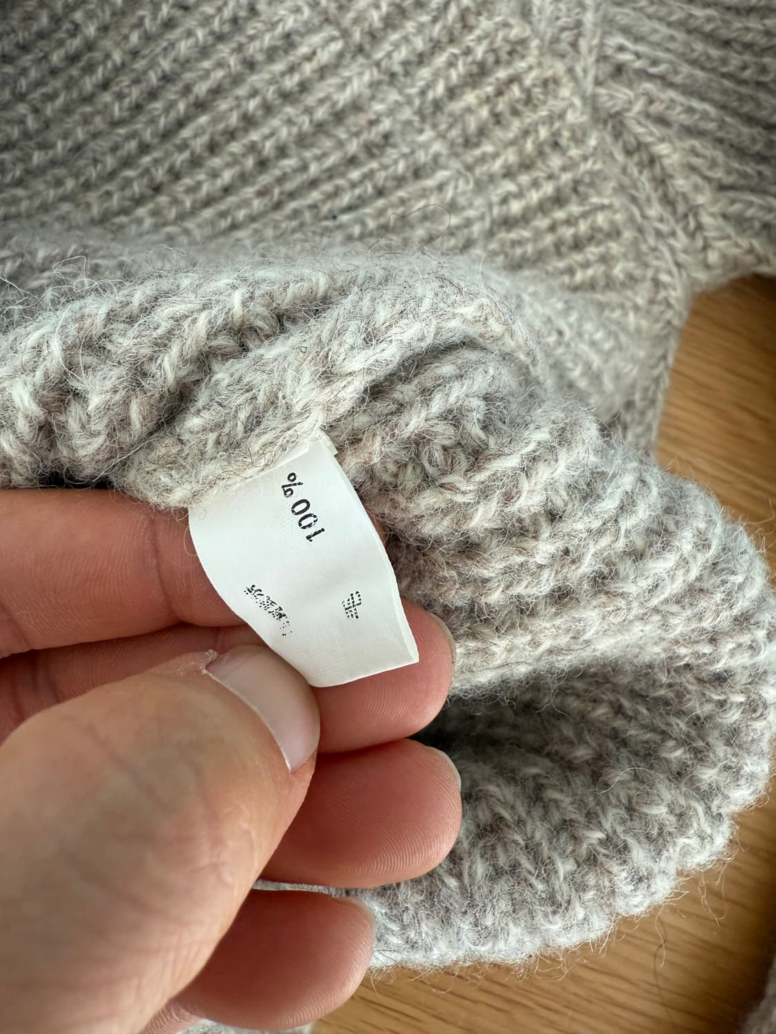 Pre owned 헤비울 가디건 상품이미지5