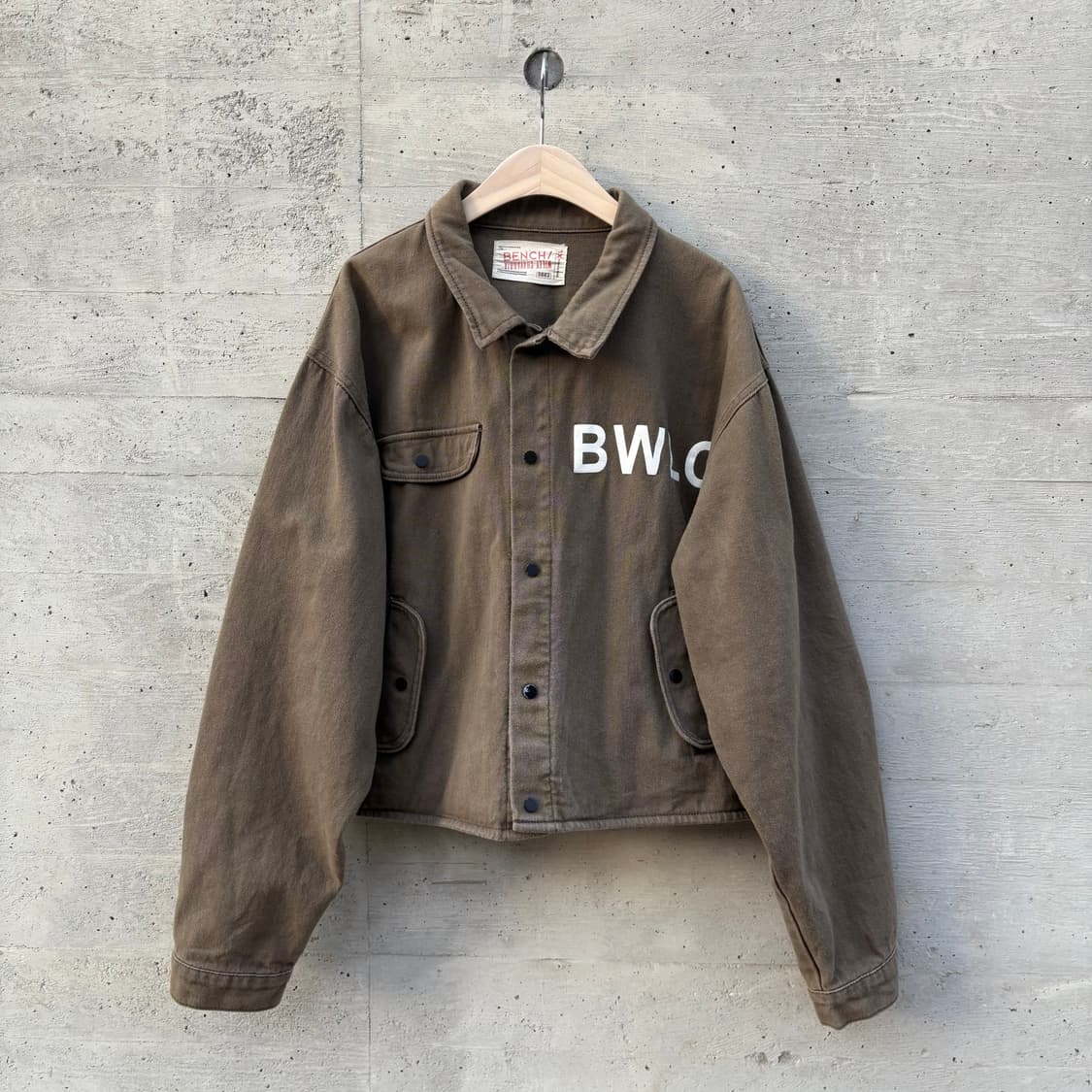 윌리차바리아 / 벤치 다크 올리브 워크 자켓 상품이미지4