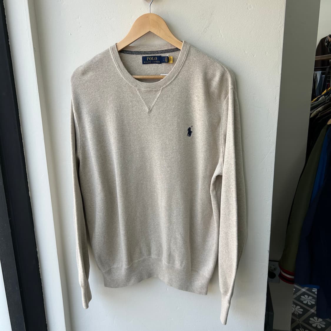 16808 - 폴로 랄프로렌 오트밀 니트  상품이미지2