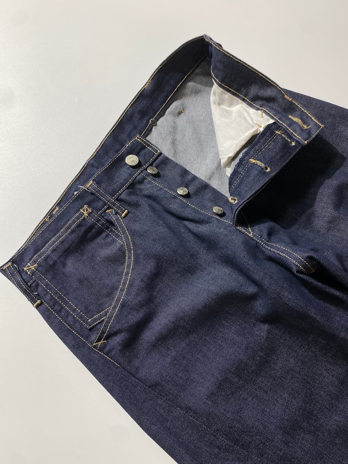 [30] 00s Levi's 리바이스 엔지니어드 신치백 데님 버뮤다팬츠 상품이미지6