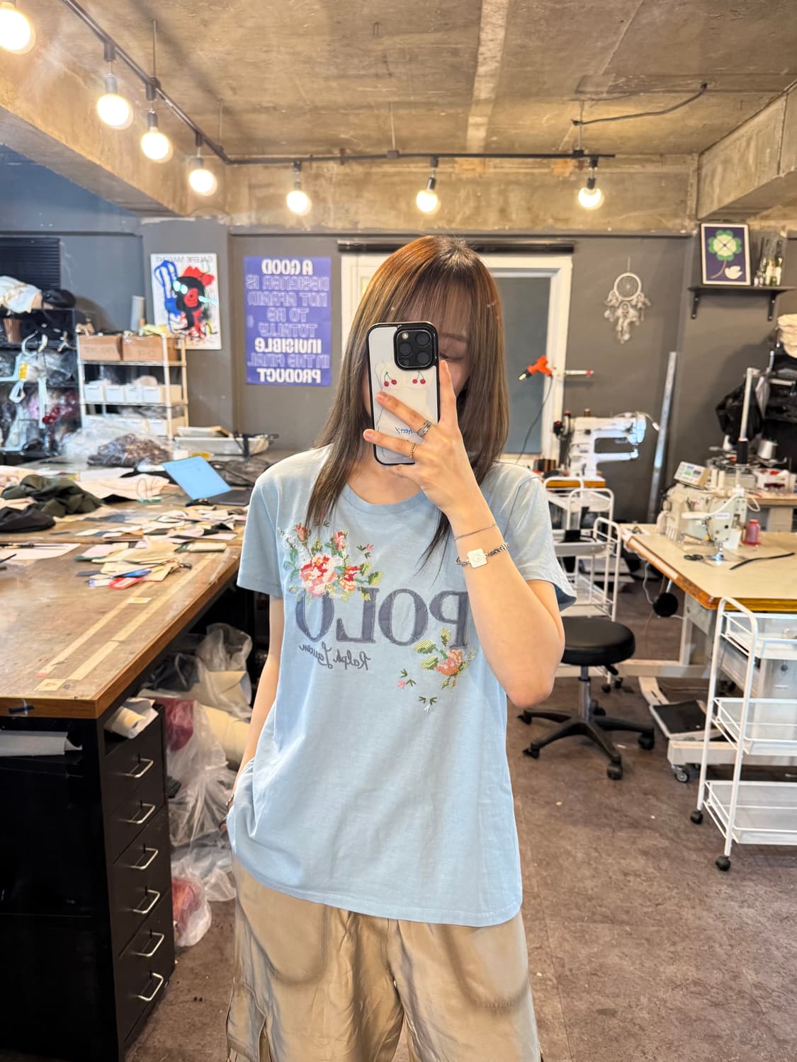 Polo Ralph Lauren Floral Logo Tee 상품이미지2