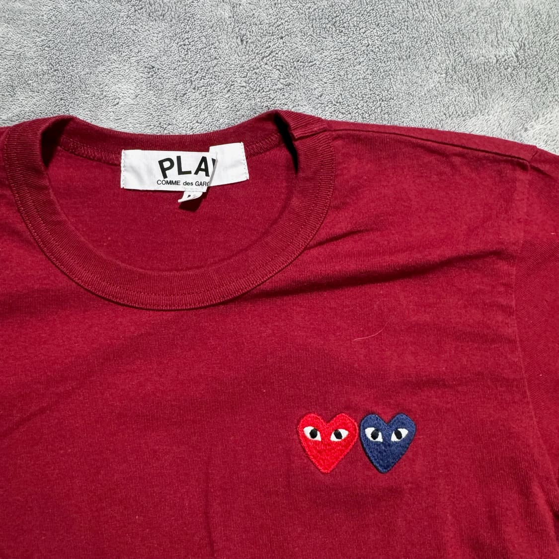 꼼데가르송 투 하트 반팔 상품이미지2
