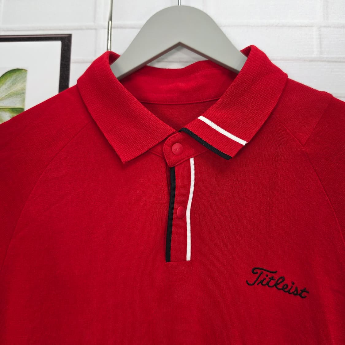 2023년 타이틀리스트 골프 카라 반팔 스웨터 XL (105)사이즈 상품이미지2