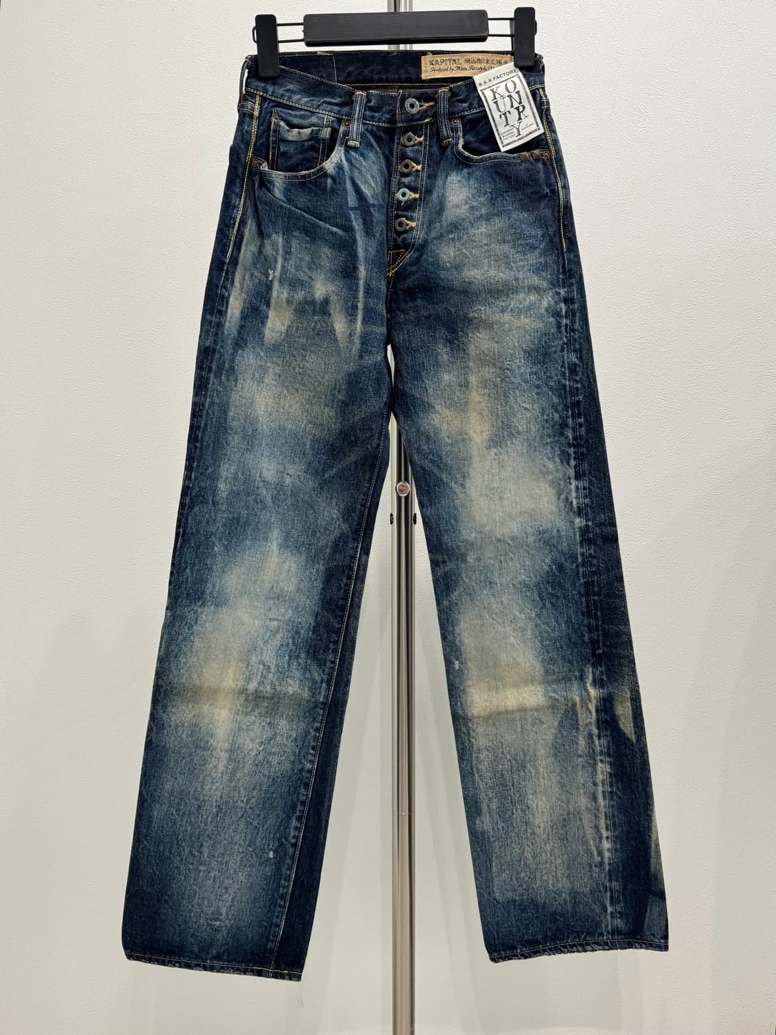 캐피탈 올드 컨트리 워시드 데님 팬츠 상품이미지1
