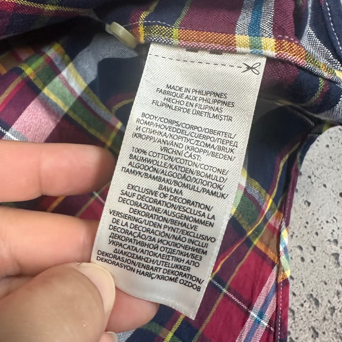 ✨ (바배) 폴로 랄프로렌 클래식핏 긴팔 체크 셔츠  상품이미지4