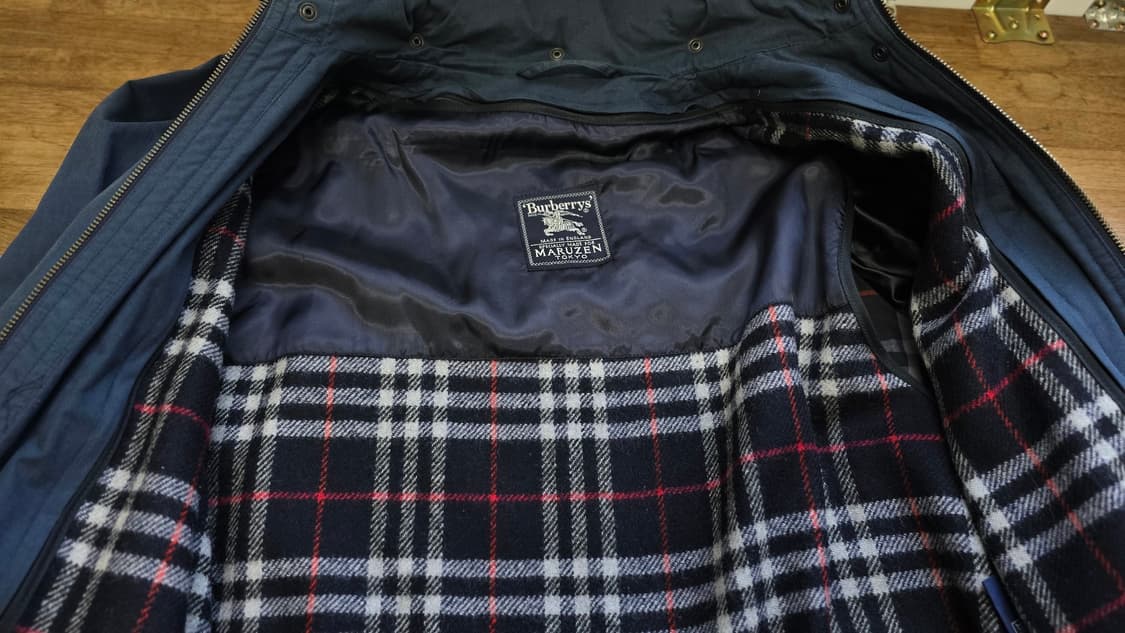 레어) Burberry 버버리 자켓 Made In England 상품이미지8
