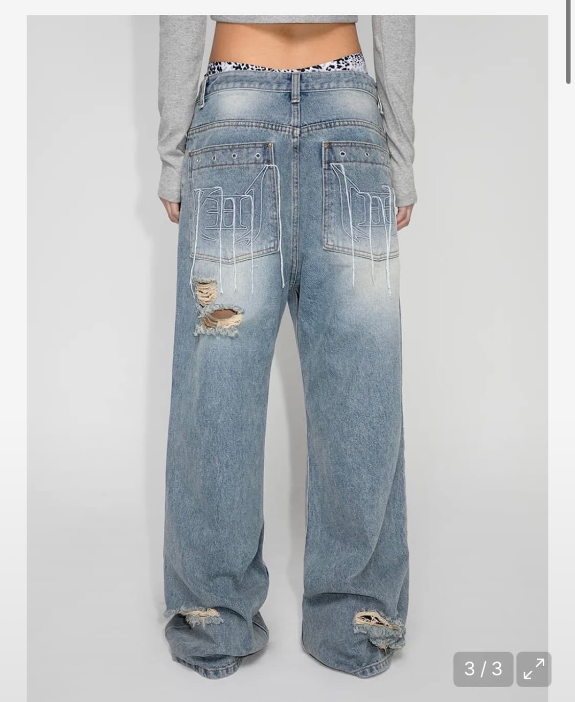 yeel 와이이이엘 데님 팬츠 상품이미지2