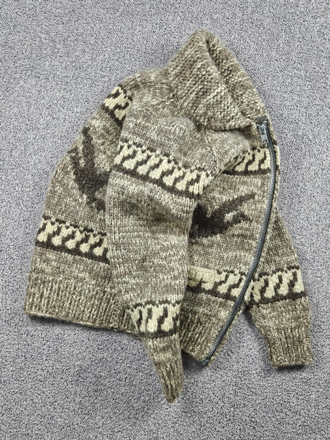 캐나다 핸드메이드 코위찬 스웨터 니트집업 ( 상세설명참조 ) / 9972 상품이미지4