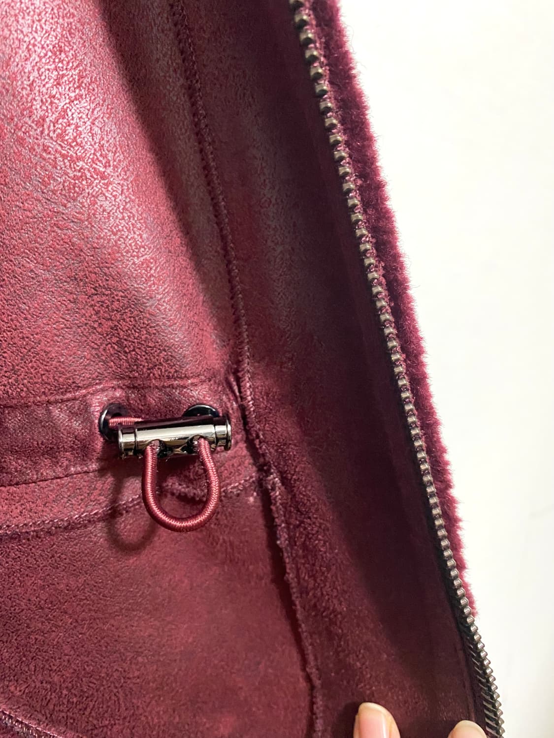 칼라거펠트 후드 양모 코트 20FW 상품이미지7