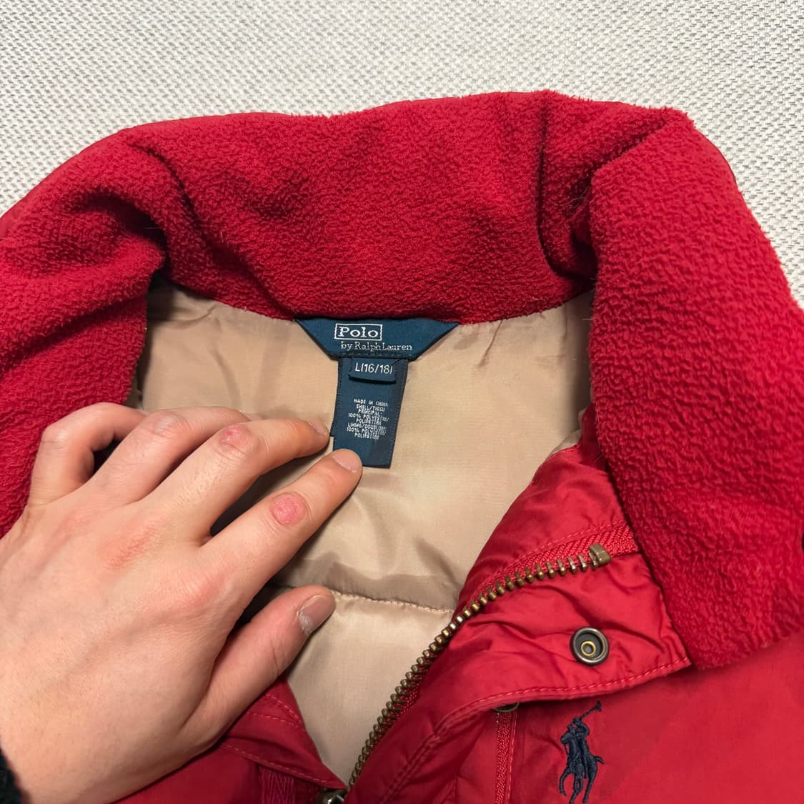 폴로 랄프로렌 다운 패딩 자켓 상품이미지4