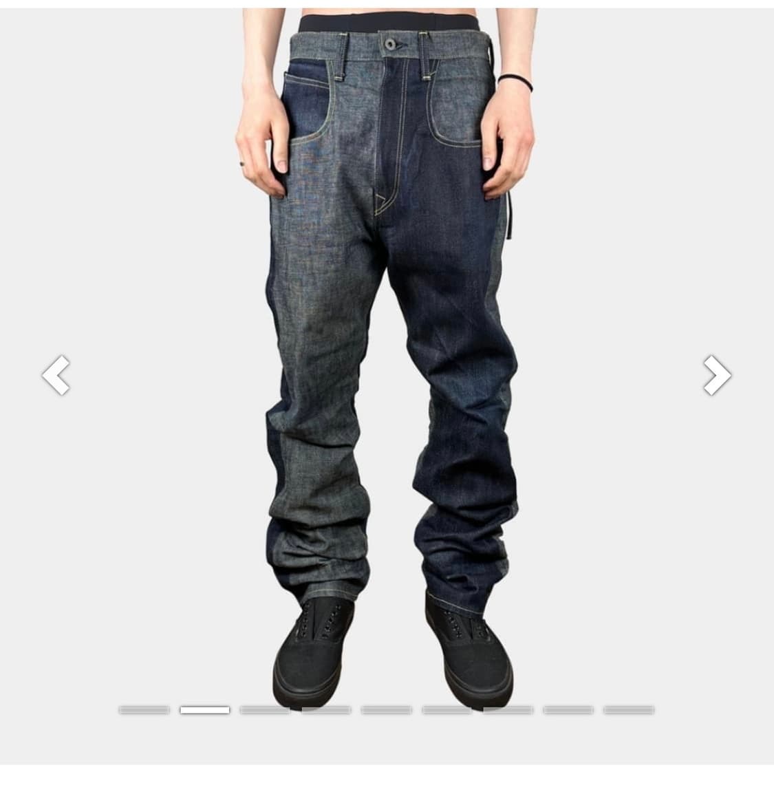 Kapital 캐피탈 비대칭 MOTTAINAI 마운틴 데님 상품이미지4