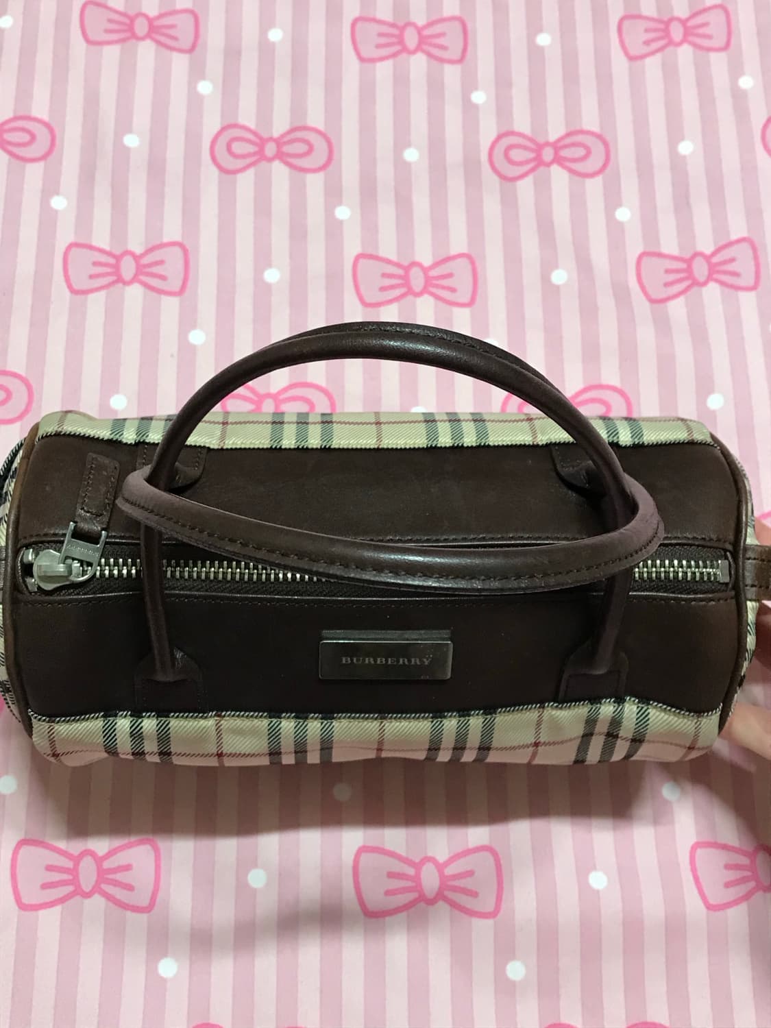 버버리 노바체크 보스턴백 토트백 상품이미지4