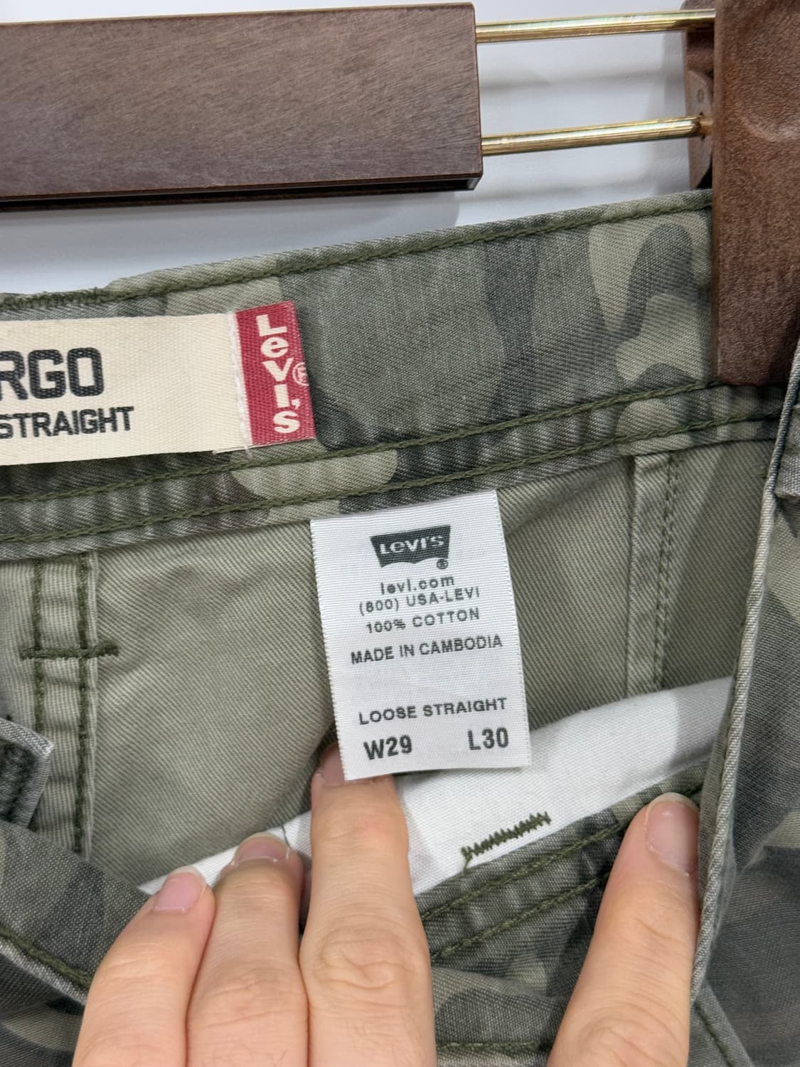 Levi's Loose Straight Military Pants 상품이미지8