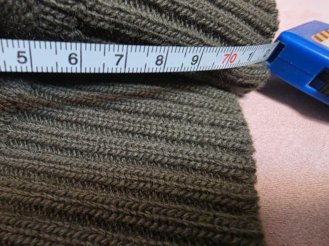 스톤아일랜드 카키 니트 XL 105 상품이미지7