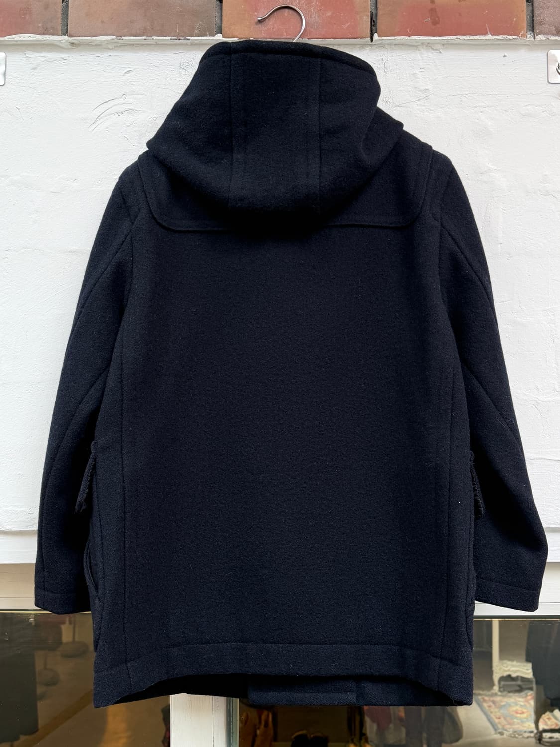 Beams 빔즈 더플 코트 후드 울 자켓 L 상품이미지6