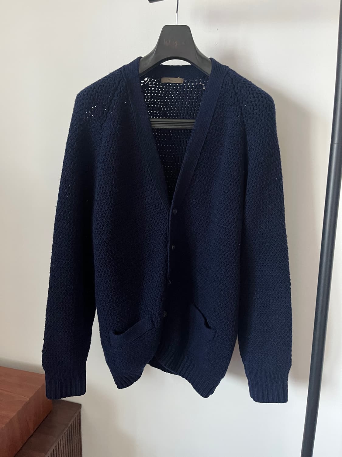 요지야마모토 니트 가디건 상품이미지1