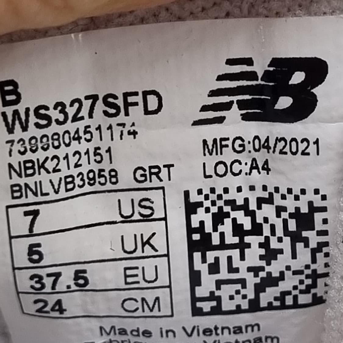 뉴발란스 327 여성운동화240  상품이미지6