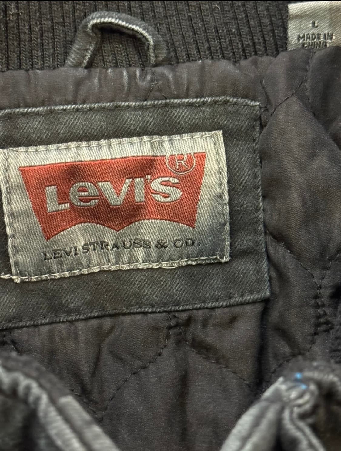 리바이스 흑청 워싱자켓 상품이미지6