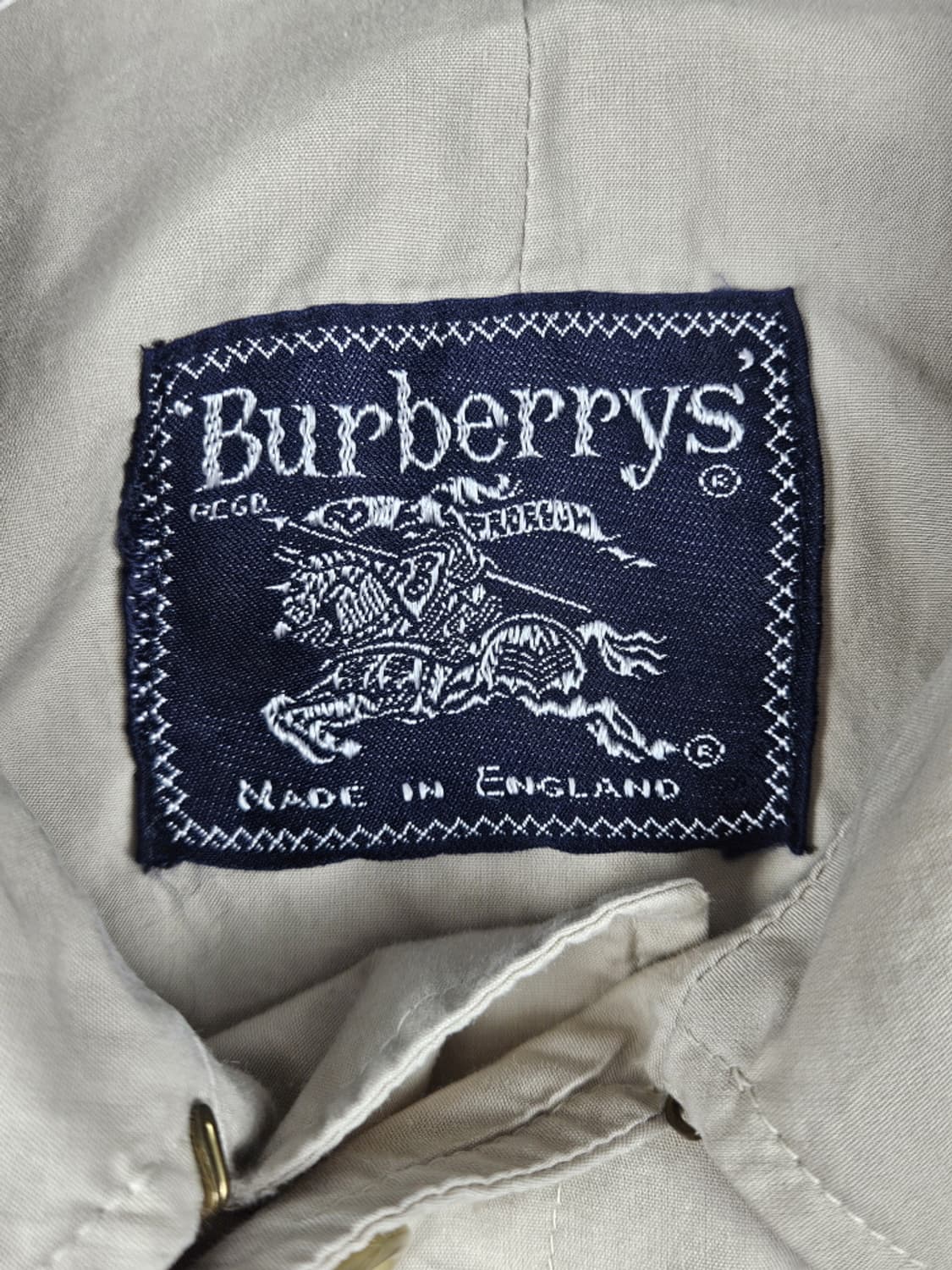 버버리 코튼 래글런 발마칸 코트 ( 상세설명참조 ) / 10315 상품이미지5