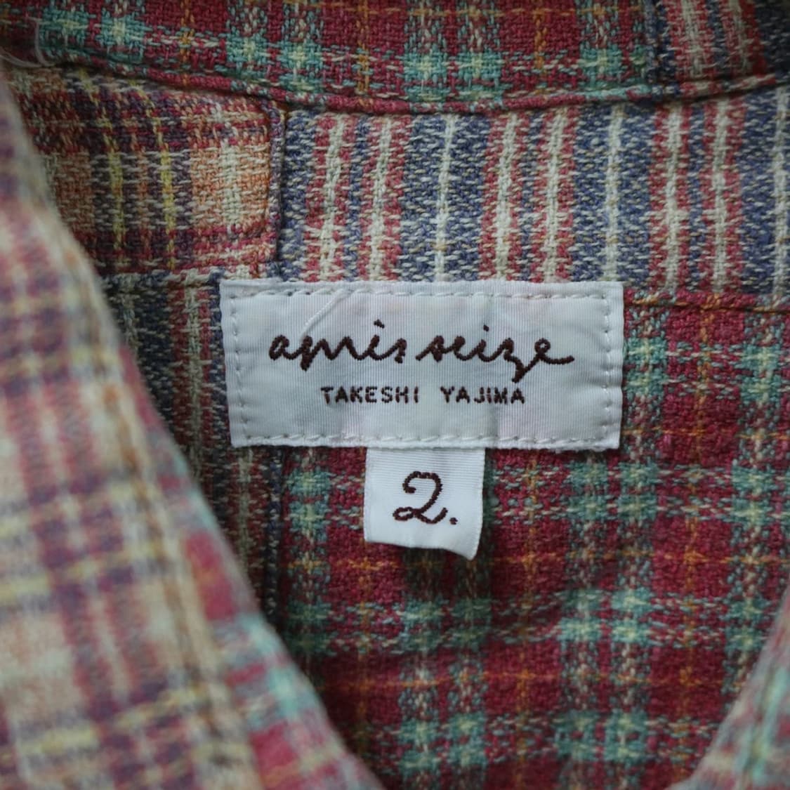 TAKESHI YAJIMA 체크 셔츠 66524 상품이미지5