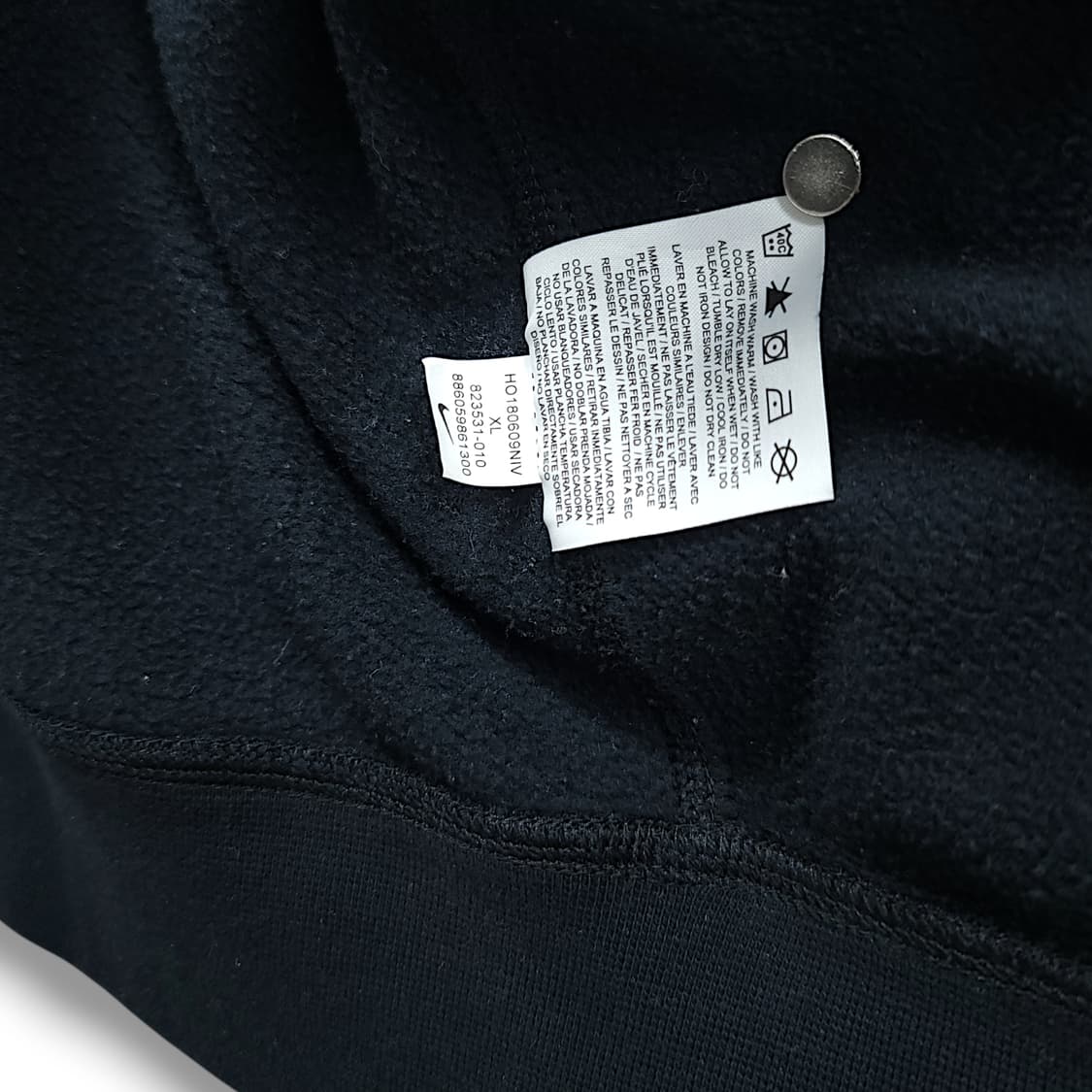 [XL] 나이키 블랙 스우시 후드집업 상품이미지9