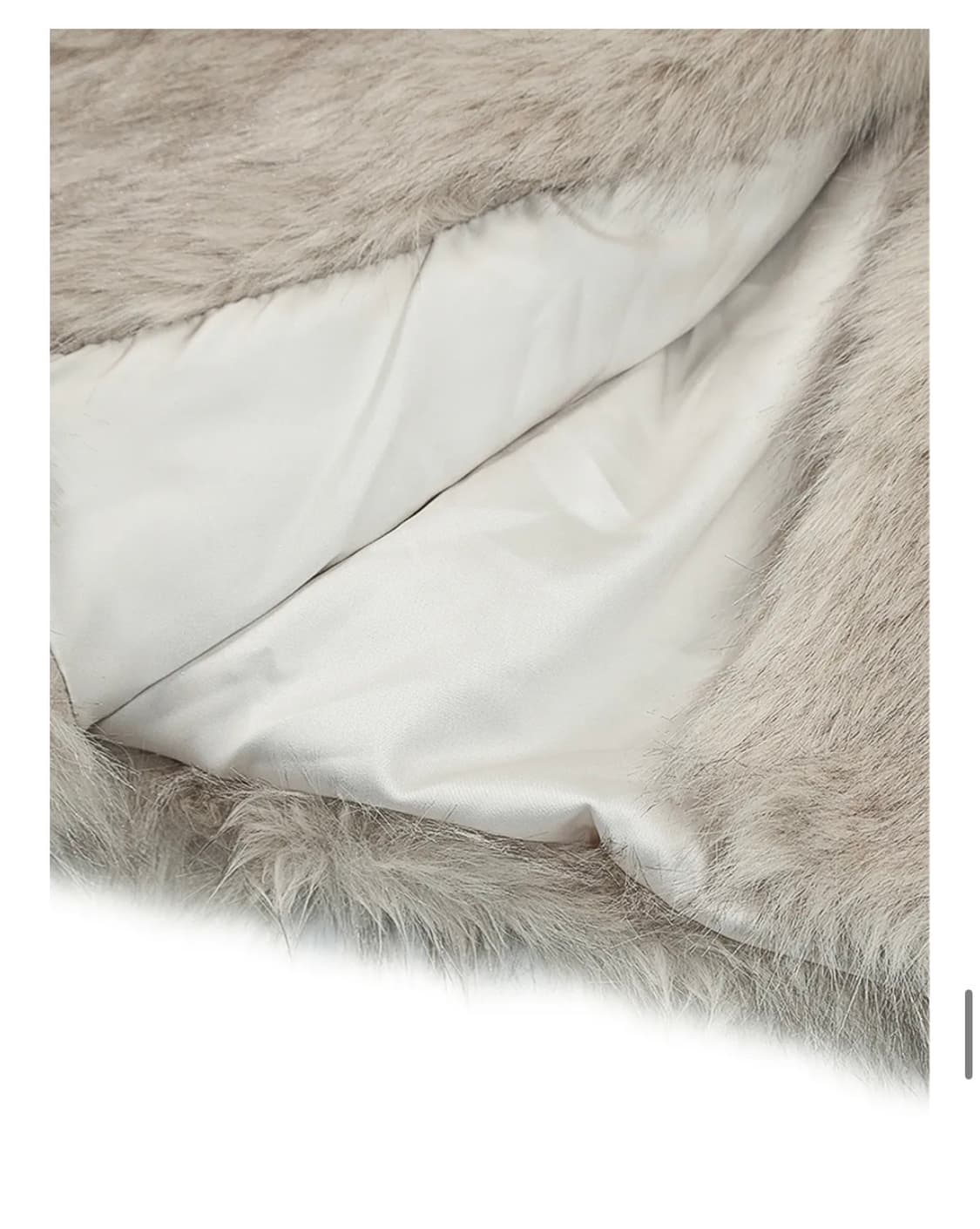 오피쉬 플러쉬 믹스 퍼자켓(라이트 그레이) oafish 상품이미지4