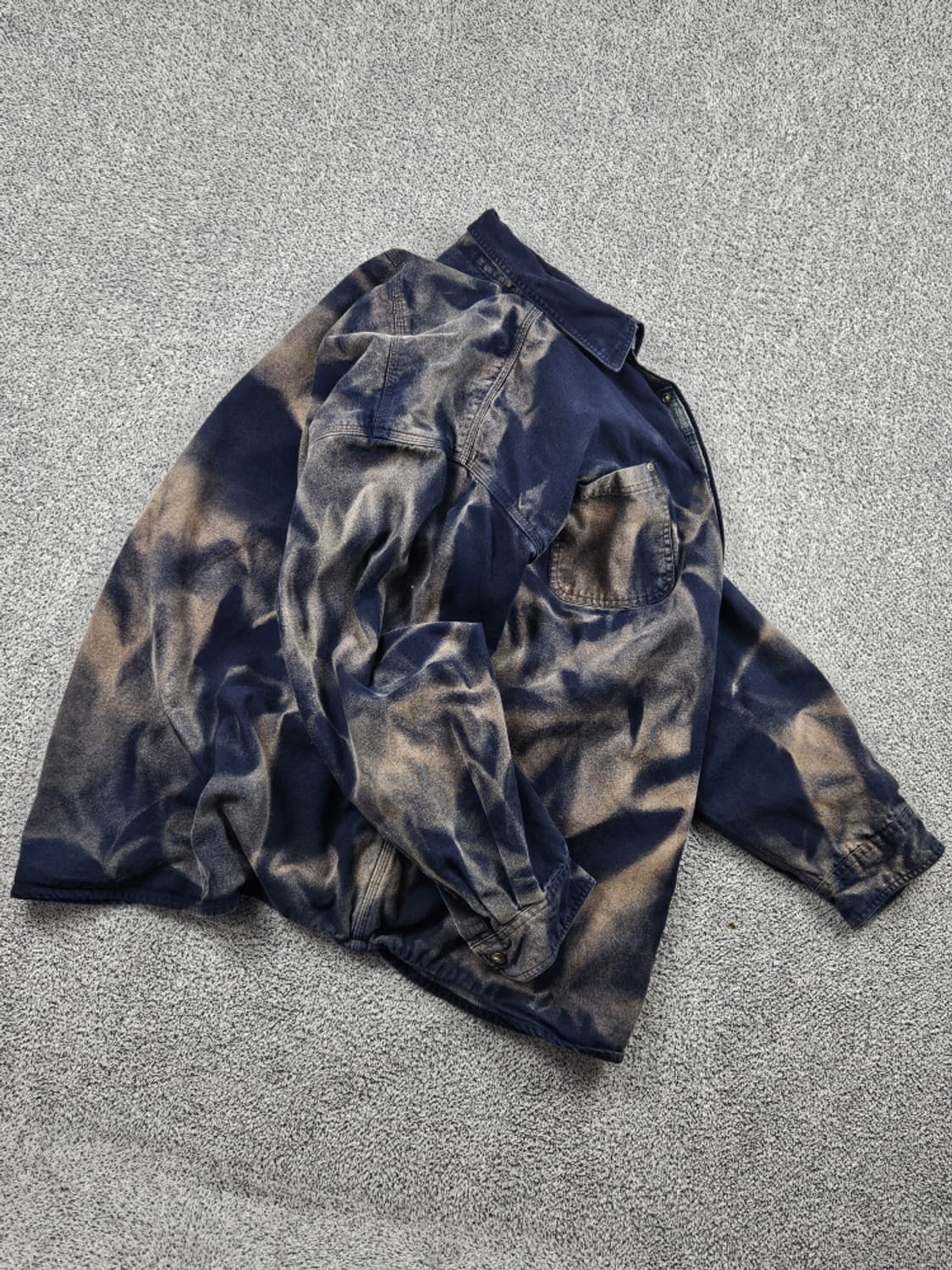 칼하트 다잉 워시드 워크 셔츠 자켓 ( 2XL ) / 9920 상품이미지4