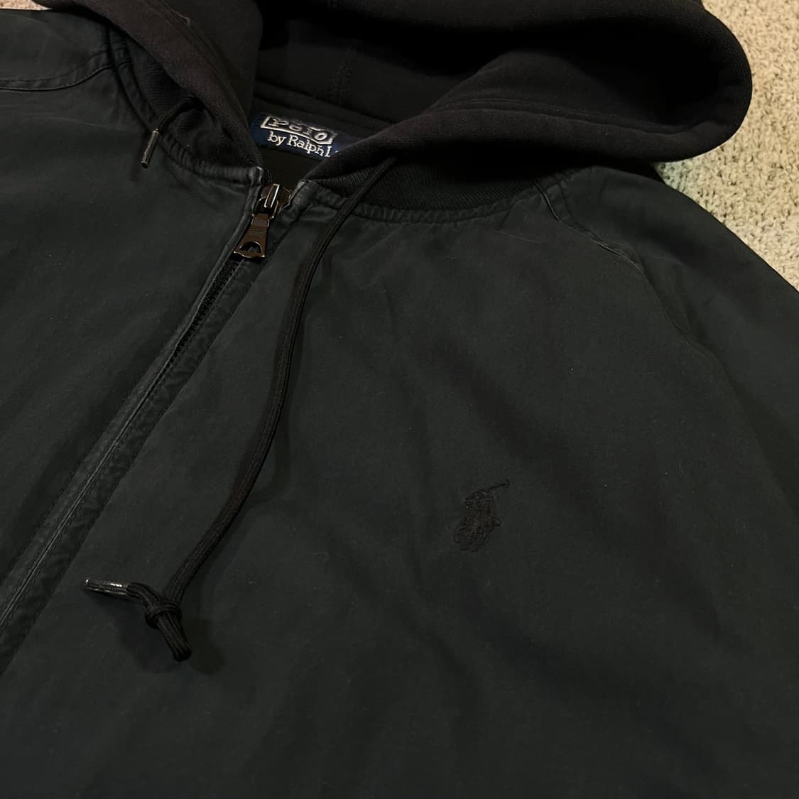 폴로 후드 블루종 자켓 상품이미지2