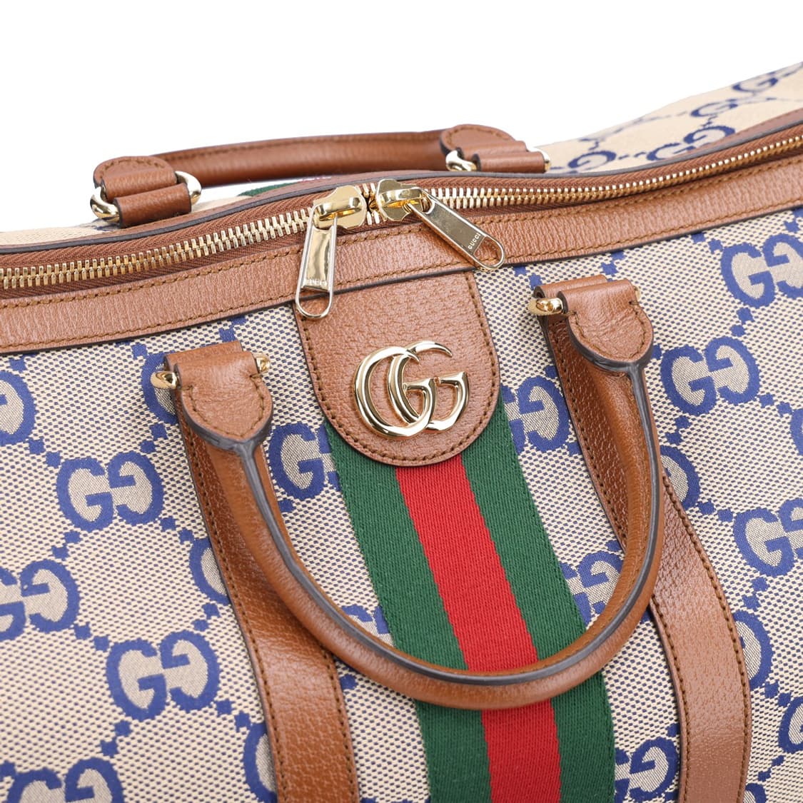 구찌 696039 블랑 앤 꼴레뜨 맥시 GG 캔버스 보스턴백 상품이미지6