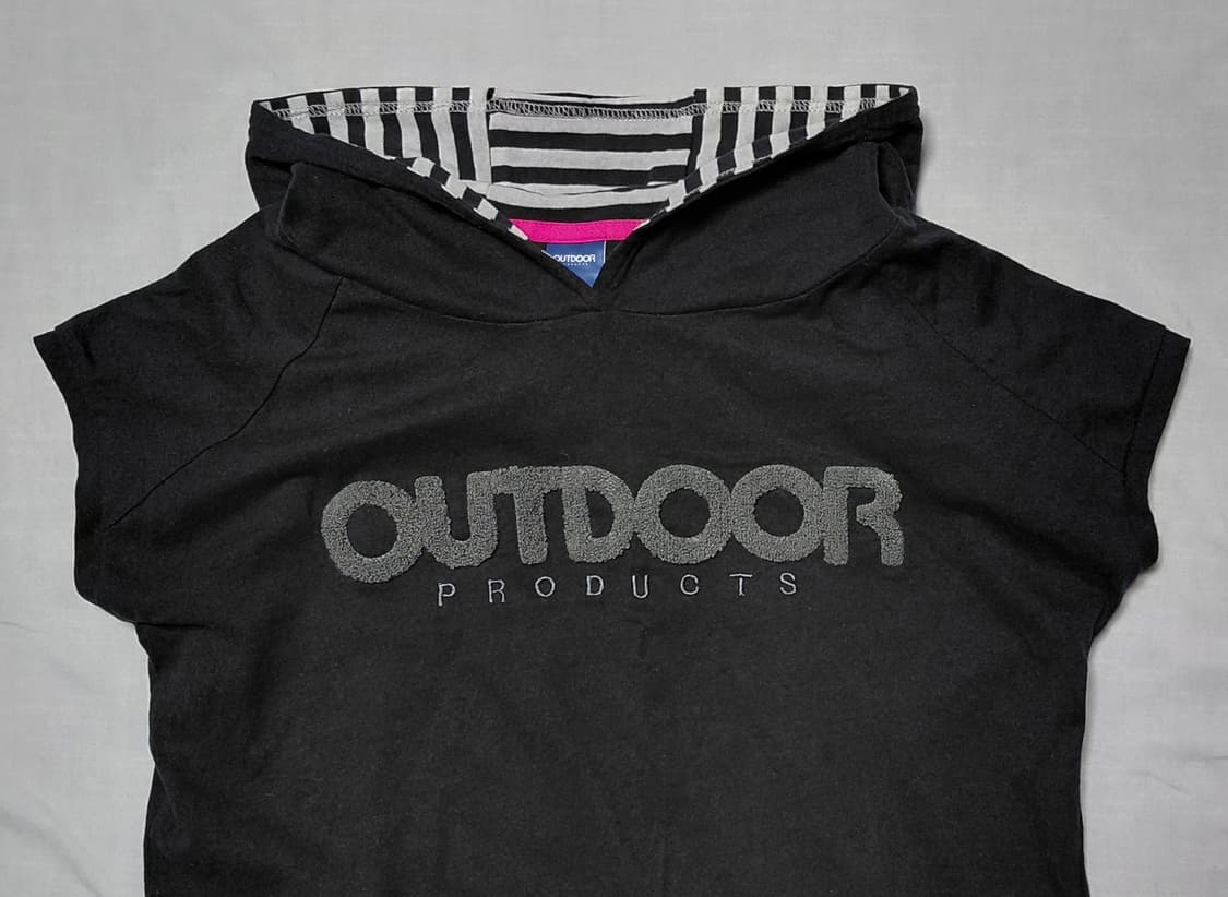 OUTDOOR 프로덕츠 빅로고 반팔 후드 티셔츠 (L/95) 상품이미지3