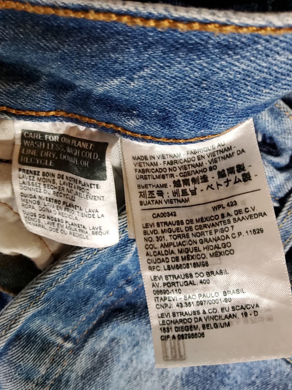 리바이스 501 하프바지 28 상품이미지6