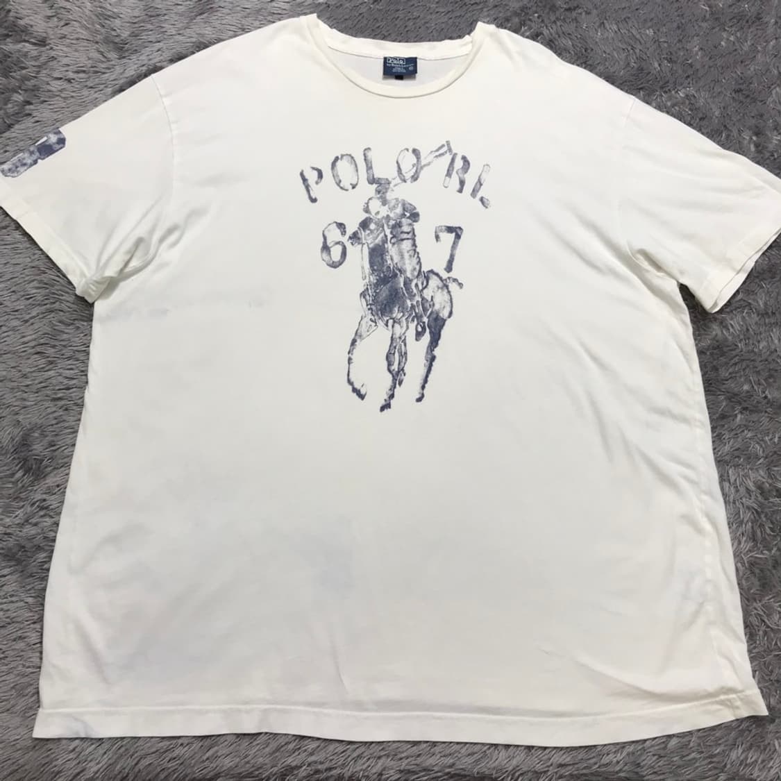 [[2-3XL] 폴로(POLO)랄프로렌 RL 67 빅그래픽 반팔티@573 상품이미지1