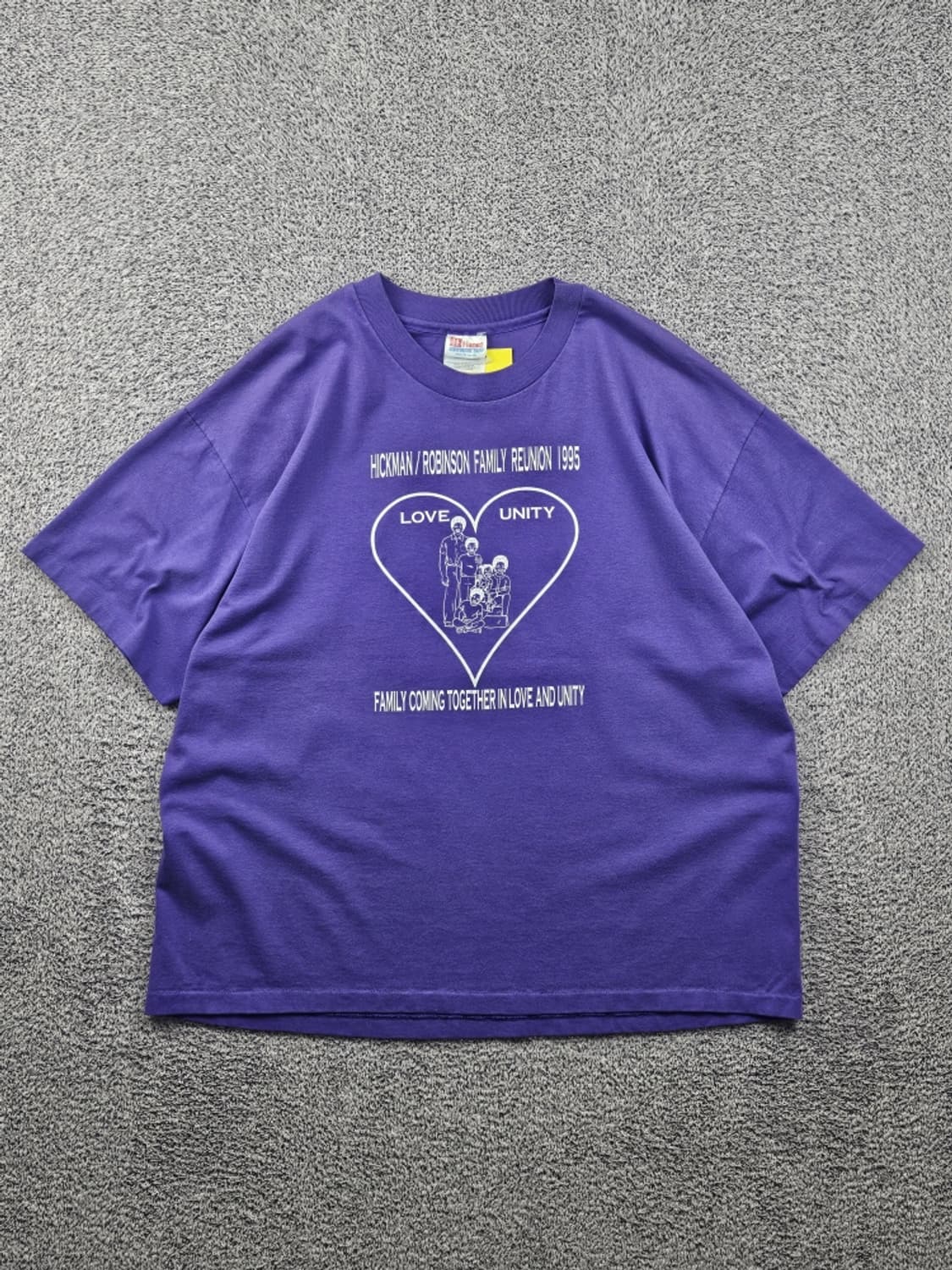 1995 헤인즈 싱글스티치 반팔 티셔츠 ( XL ) / 12009 상품이미지1