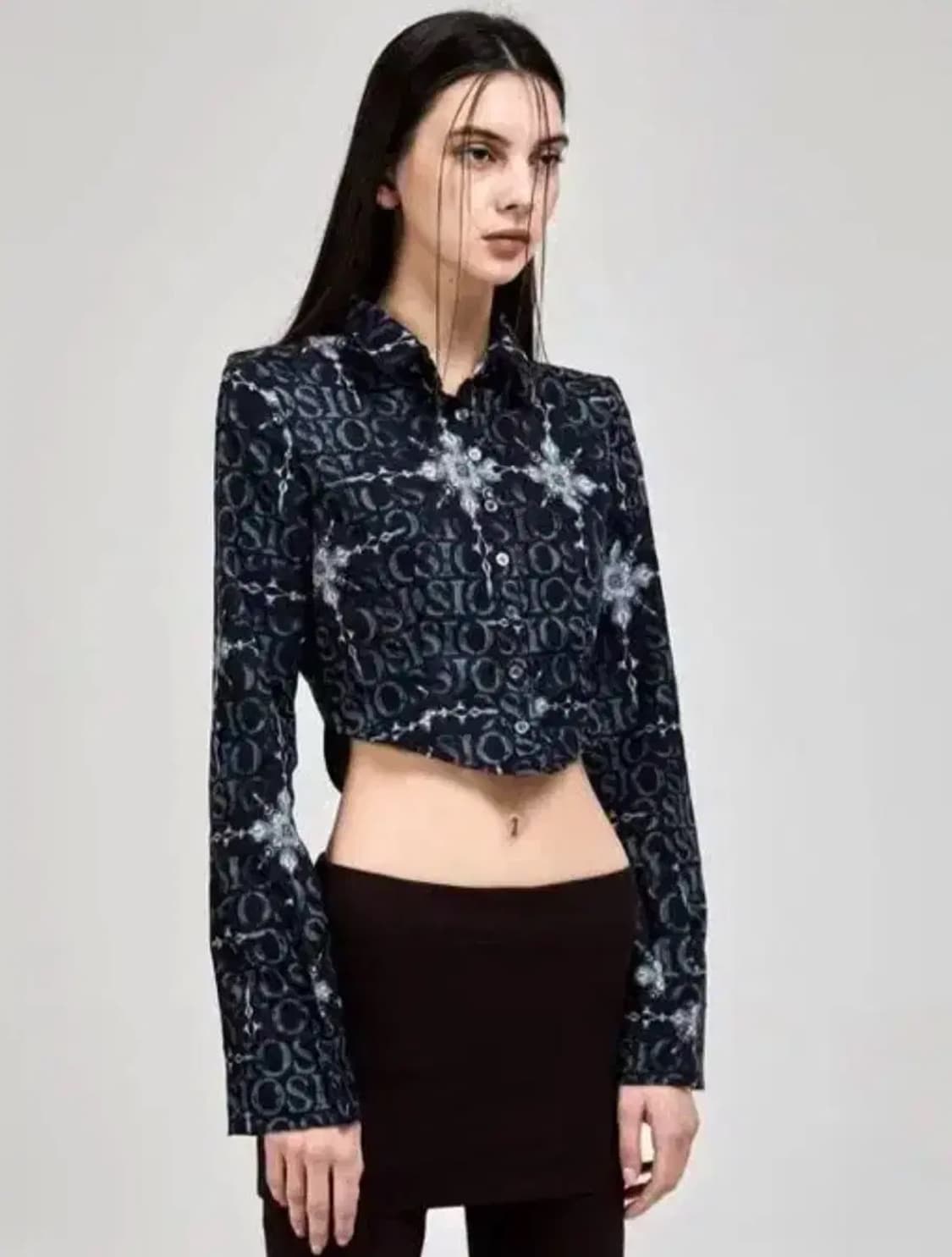 시오 서울 크롭 셔츠 sio seoul 상품이미지1