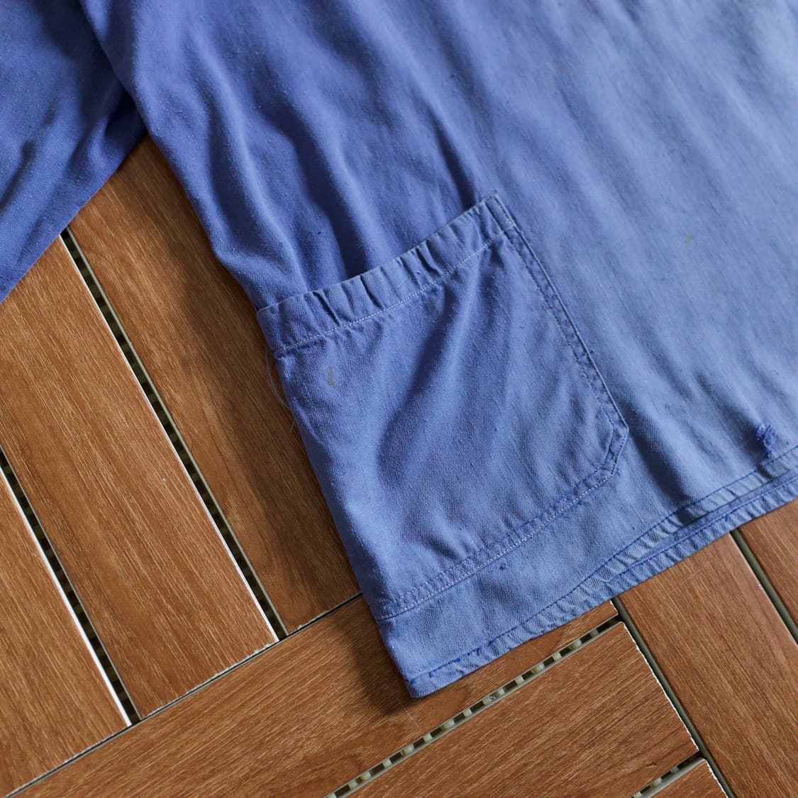 Vintage faded french work shirts 상품이미지4