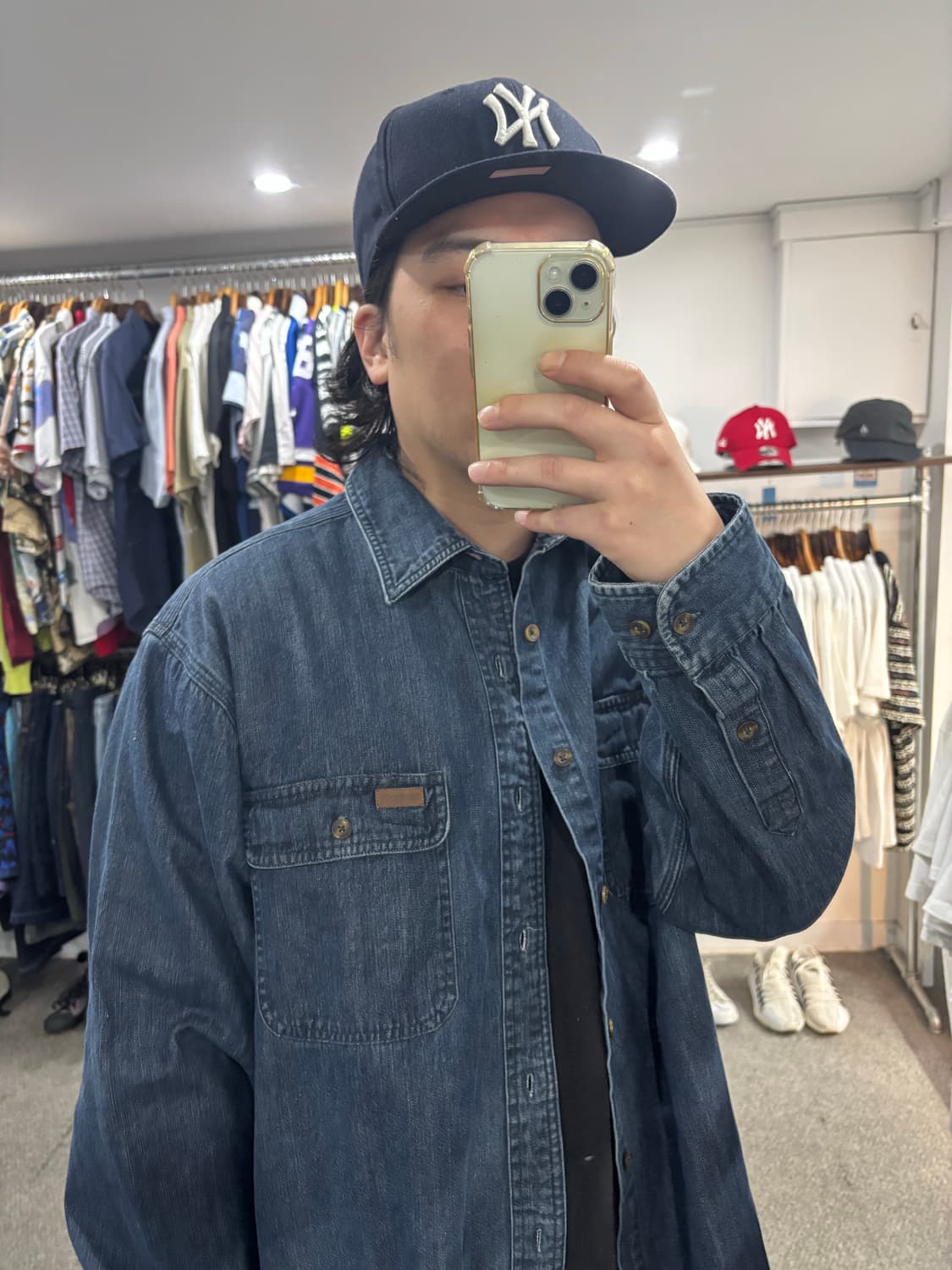 칼하트 데님셔츠 상품이미지7