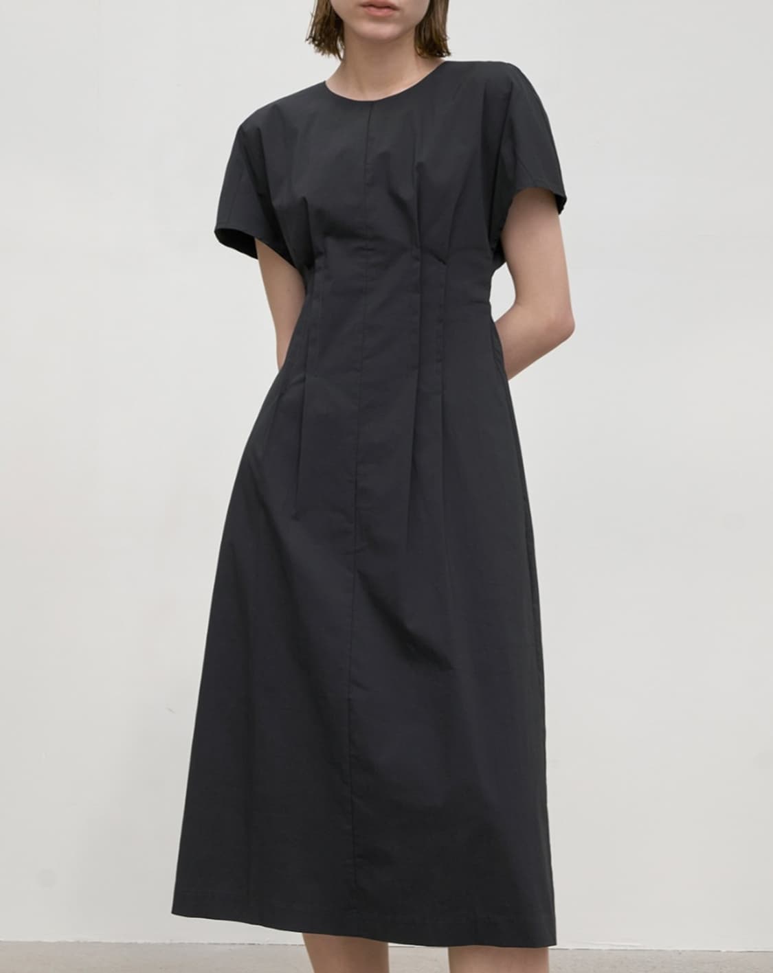 (새상품)아틀리에나인 핀턱 원피스 M사이즈 상품이미지1