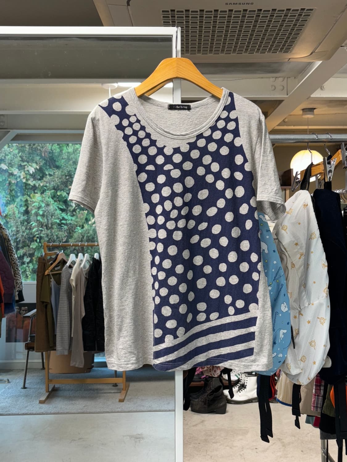 Y's for living 도트 티셔츠 상품이미지1