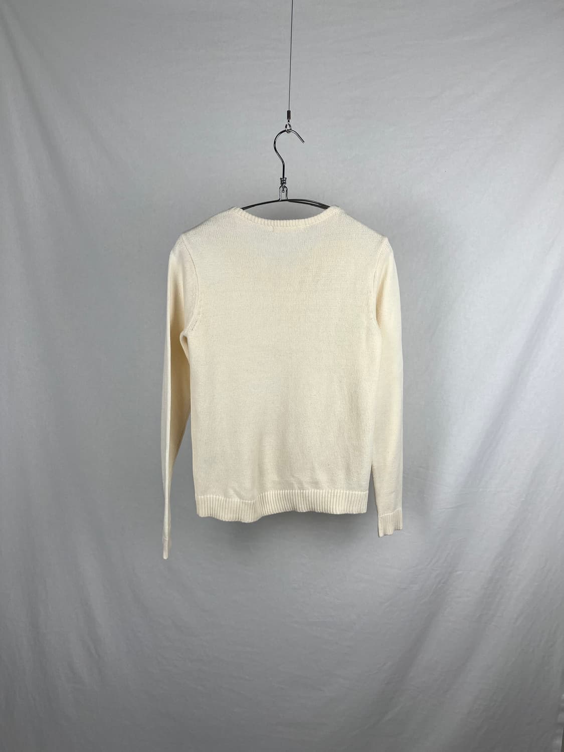 Vintage 단추 포인트 아이보리 가디건 상품이미지4