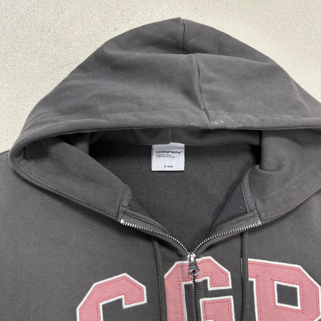 코드그라피 투웨이 후드집업 상품이미지3