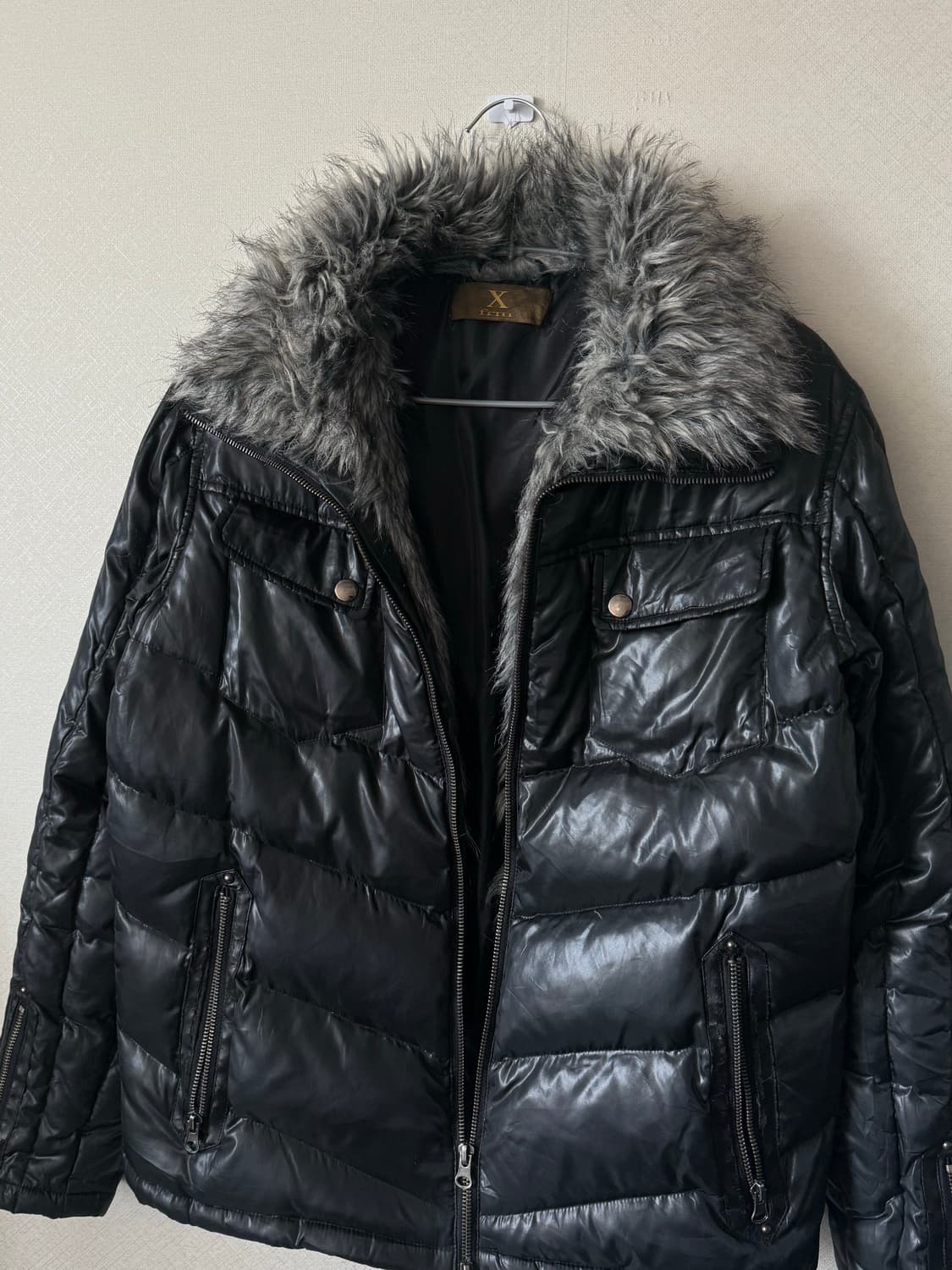 Xfrm faux fur collar two-way down jacket 상품이미지3