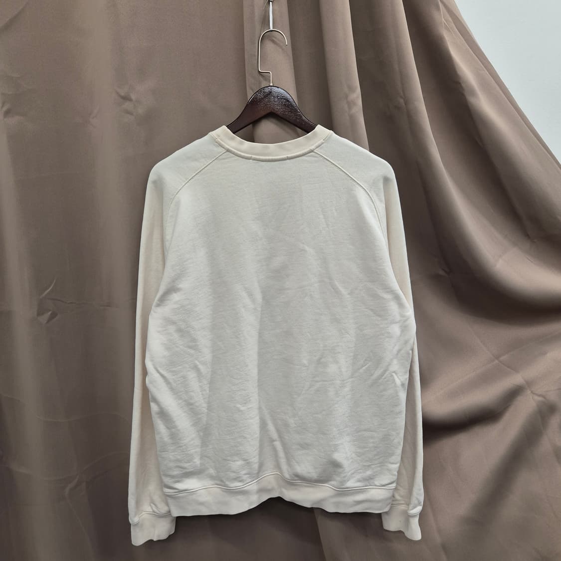 MSGM 아이보리 맨투맨 XL 상품이미지3