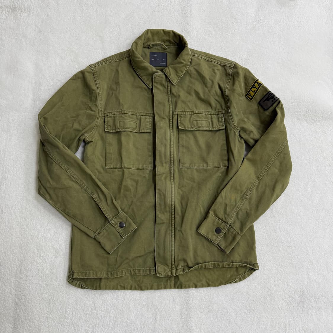 M 자라 맨 밀리터리 셔츠 0311T 상품이미지1