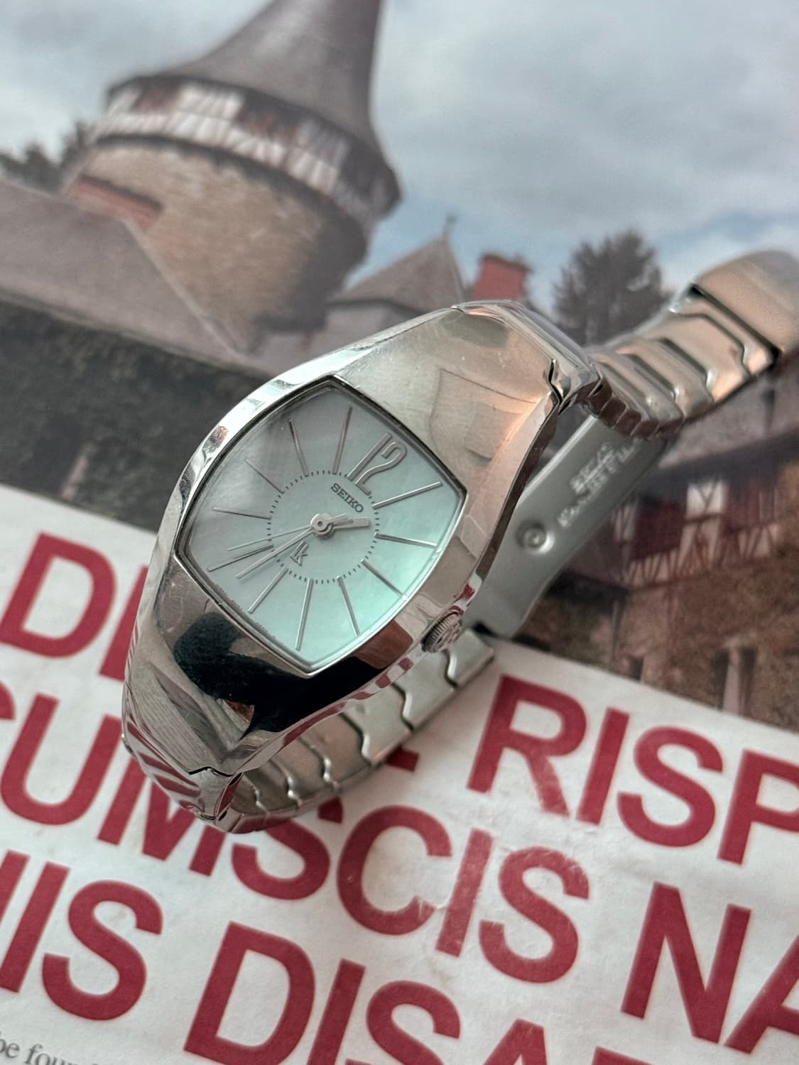 세이코 Seiko 쉘 실버 사파이어 상품이미지1