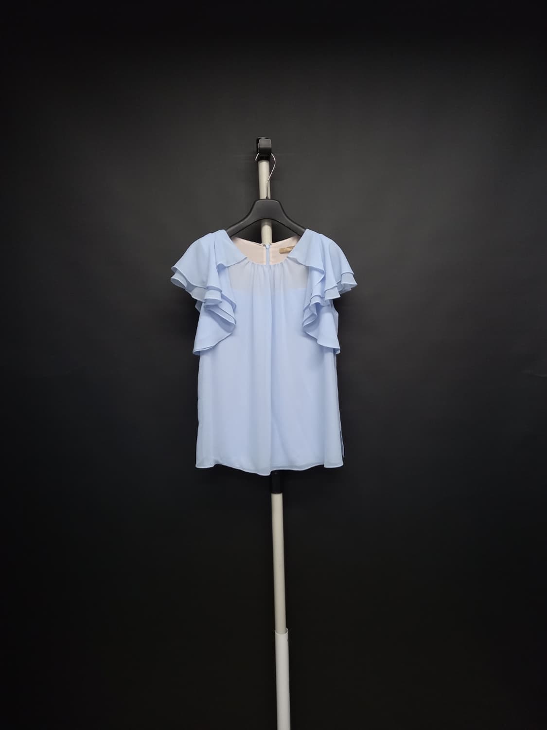 미니엄 쉬폰 러플 블라우스 55 상품이미지1