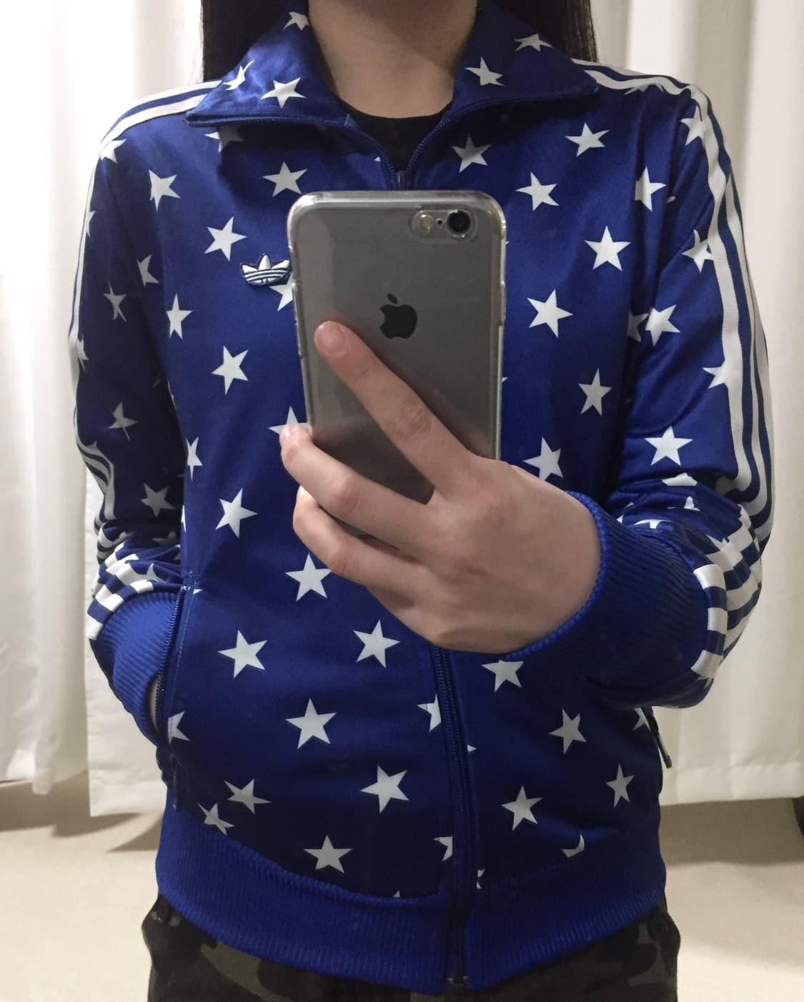 아디다스 블루 스타 별 도트 져지 트랙탑 90 상품이미지1