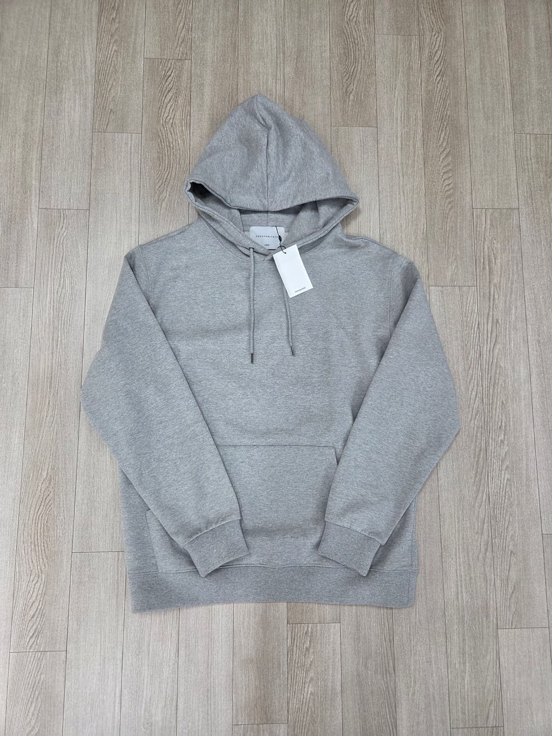 (새상품)퍼스널팩 스탠다드핏 프리미엄 솔리드 후드티 L 자바나스 상품이미지1